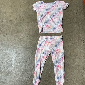 GAP KIDS colorful space pajamas